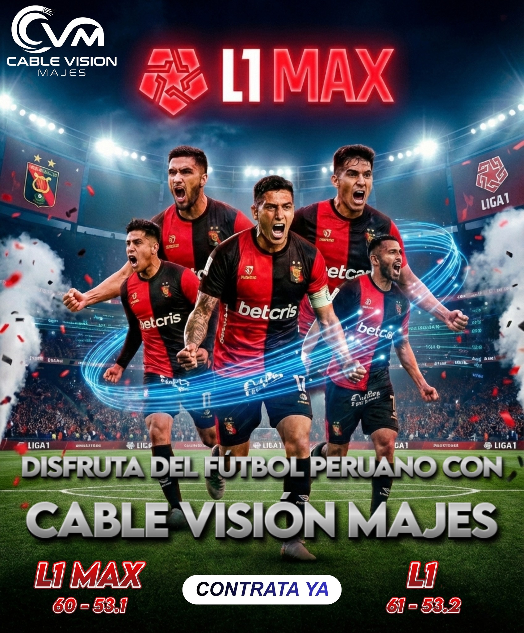 Liga 1 MAX — Cable Visión Majes
